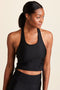 CINCH BRA TOP - BLACK